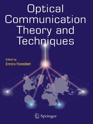 cover image of Optical Communication Theory and Techniques